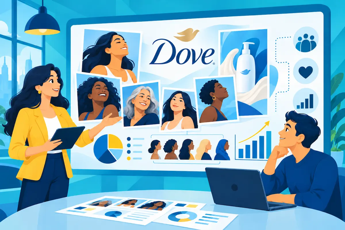 تحلیل کمپین Dove Real Beauty و استراتژی زیبایی واقعی برند داو